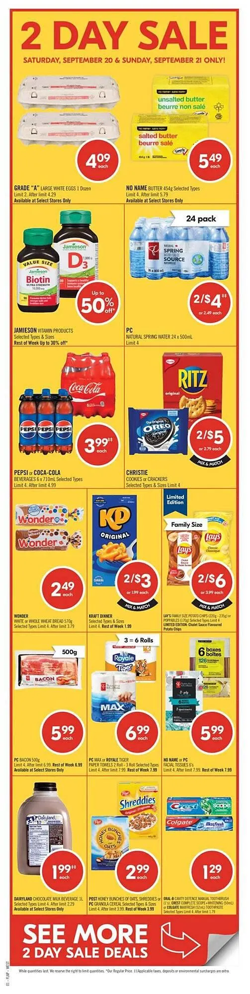 Shoppers Drug Mart flyer from September 18 to September 22 2025 - flyer page 4
