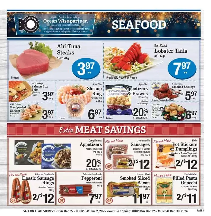 Great offer for all customers from December 26 to January 9 2025 - flyer page 3