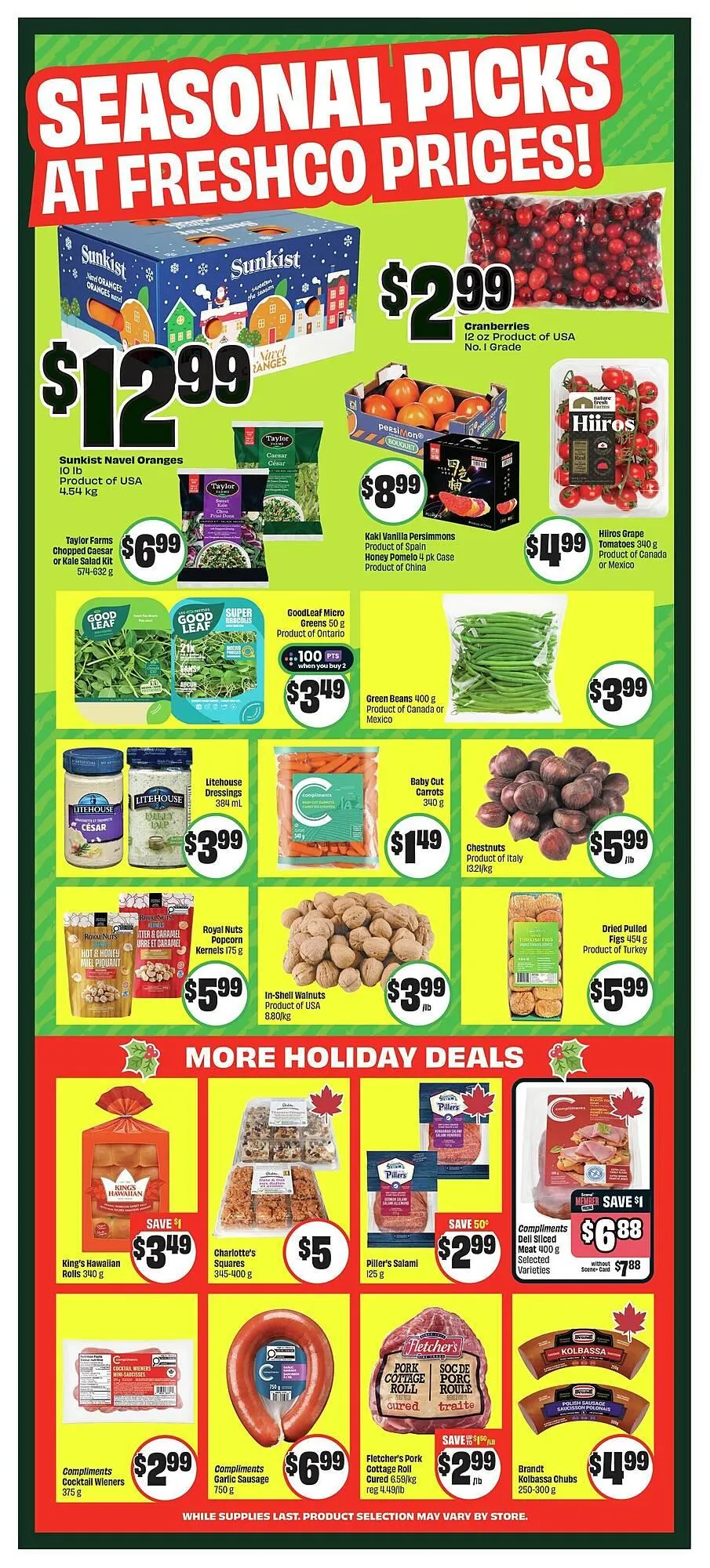 FreshCo flyer from December 11 to December 18 2025 - flyer page 6