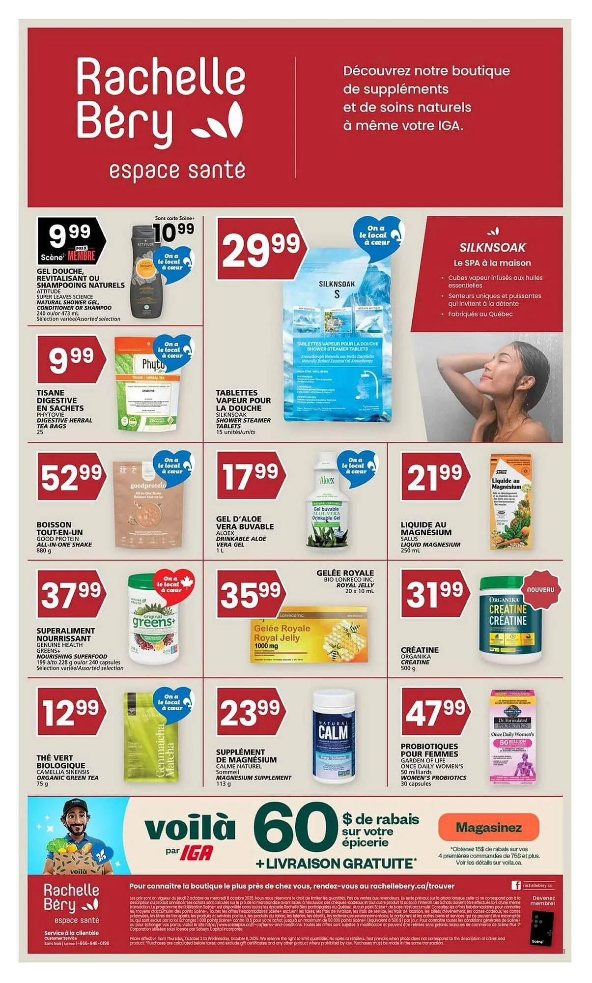Rachelle-Bery Pharmacy flyer from October 2 to October 9 2025 - flyer page 1