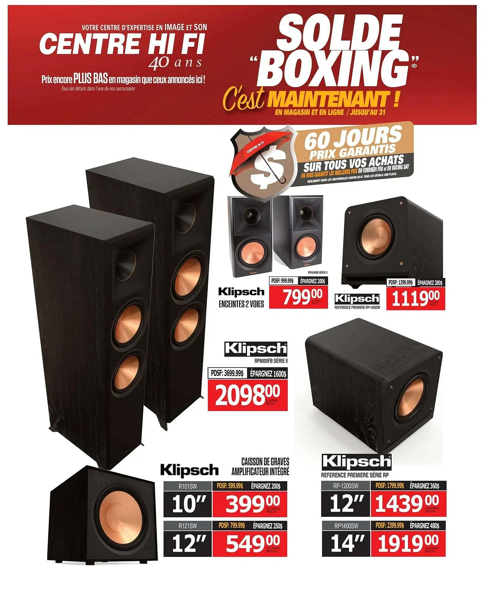 Centre Hi-Fi flyer from December 19 to December 25 2025 - flyer page 63