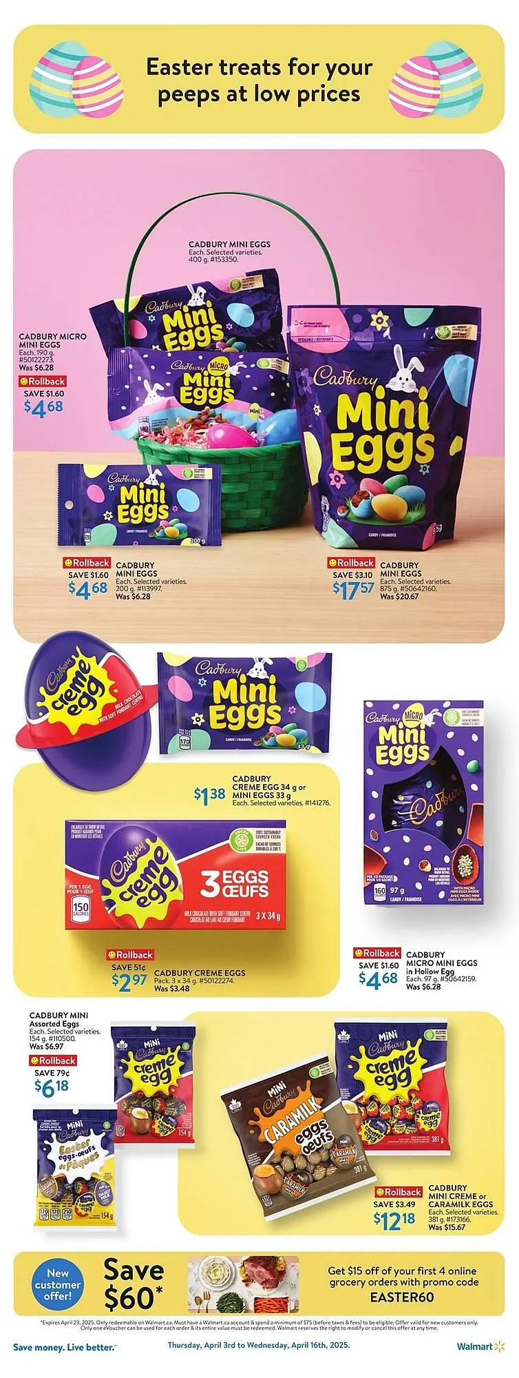 Walmart flyer from April 2 to May 31 2025 - flyer page 15