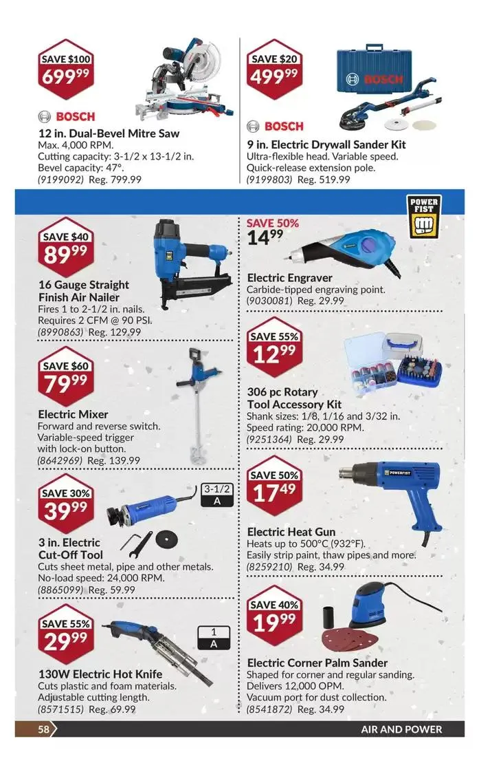 Current bargains and offers from December 31 to January 12 2025 - flyer page 62