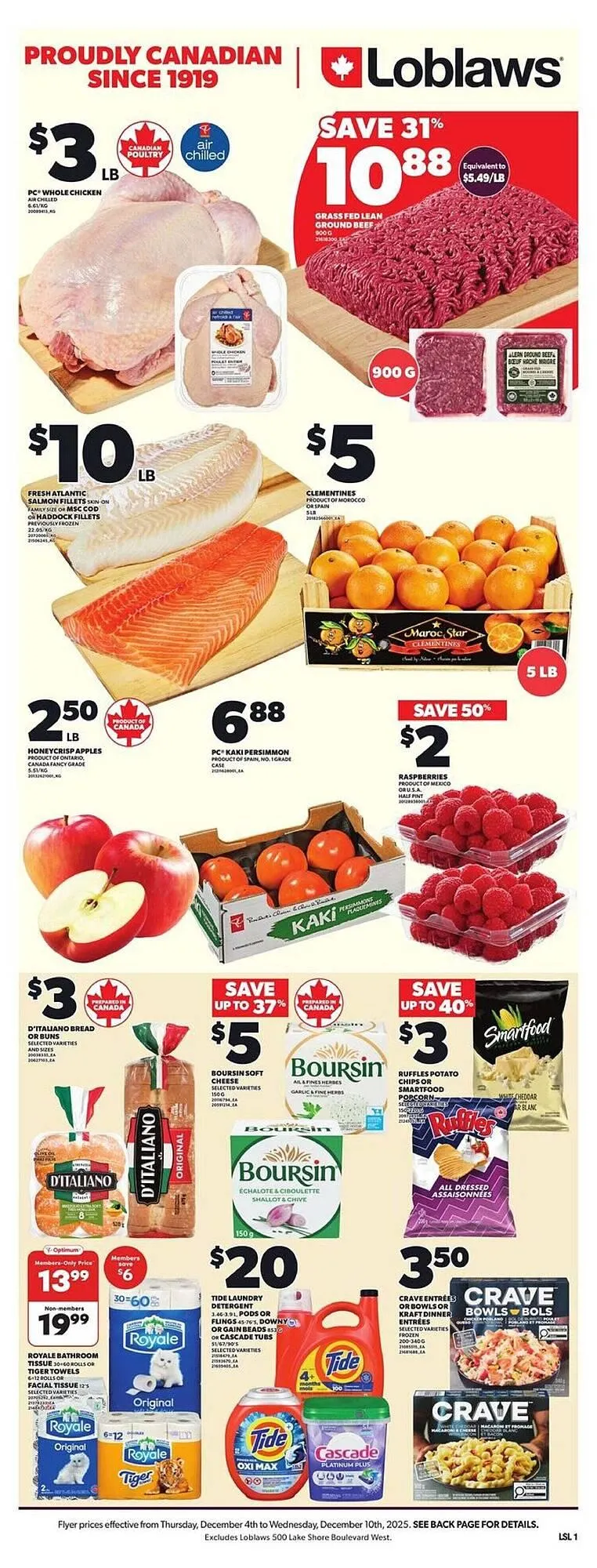 Loblaws flyer from December 4 to December 11 2025 - flyer page 1