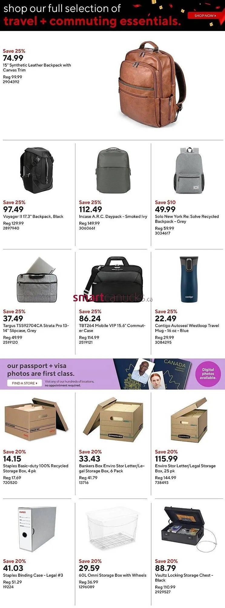 Staples flyer from November 1 to November 7 2024 - flyer page 20