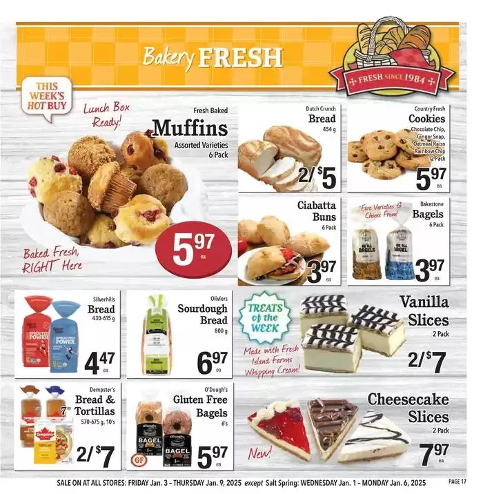 Offers for bargain hunters from January 1 to January 8 2025 - flyer page 17