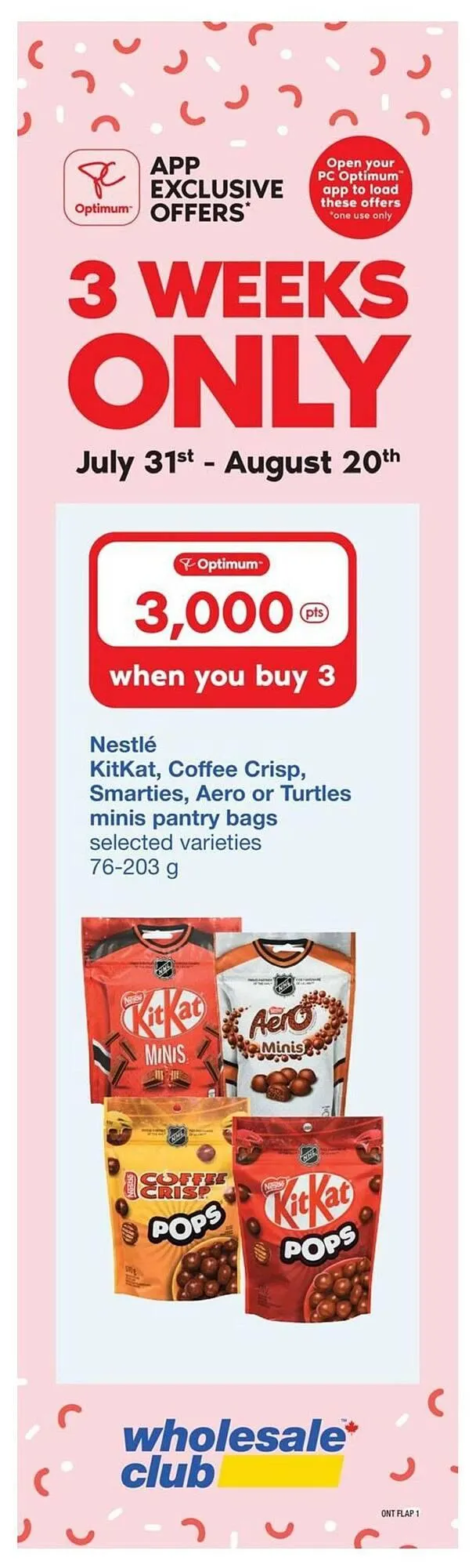 Wholesale Club flyer from July 31 to August 20 2025 - flyer page 3