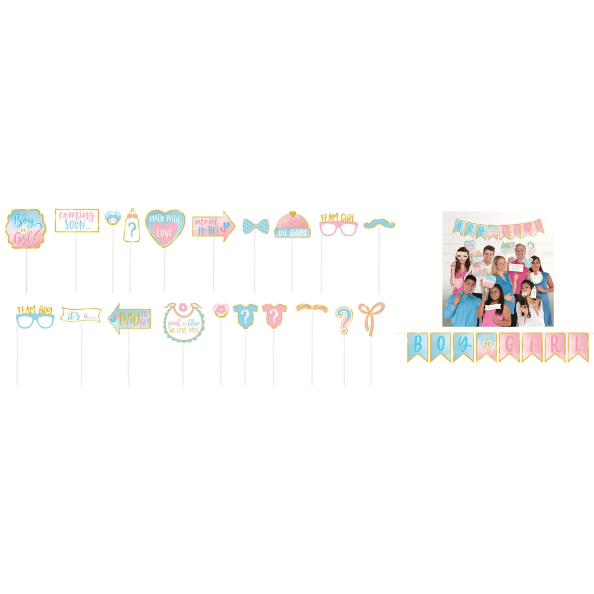 The Big Reveal Deluxe Photo Props