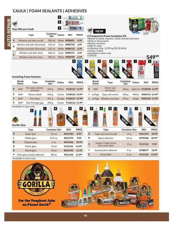 Auto Repair Catalogue from April 23 to April 22 2025 - flyer page 42