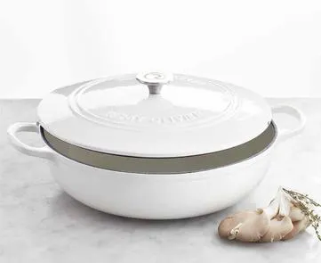 Remy Olivier Aspen Casserole, 4.5L, White