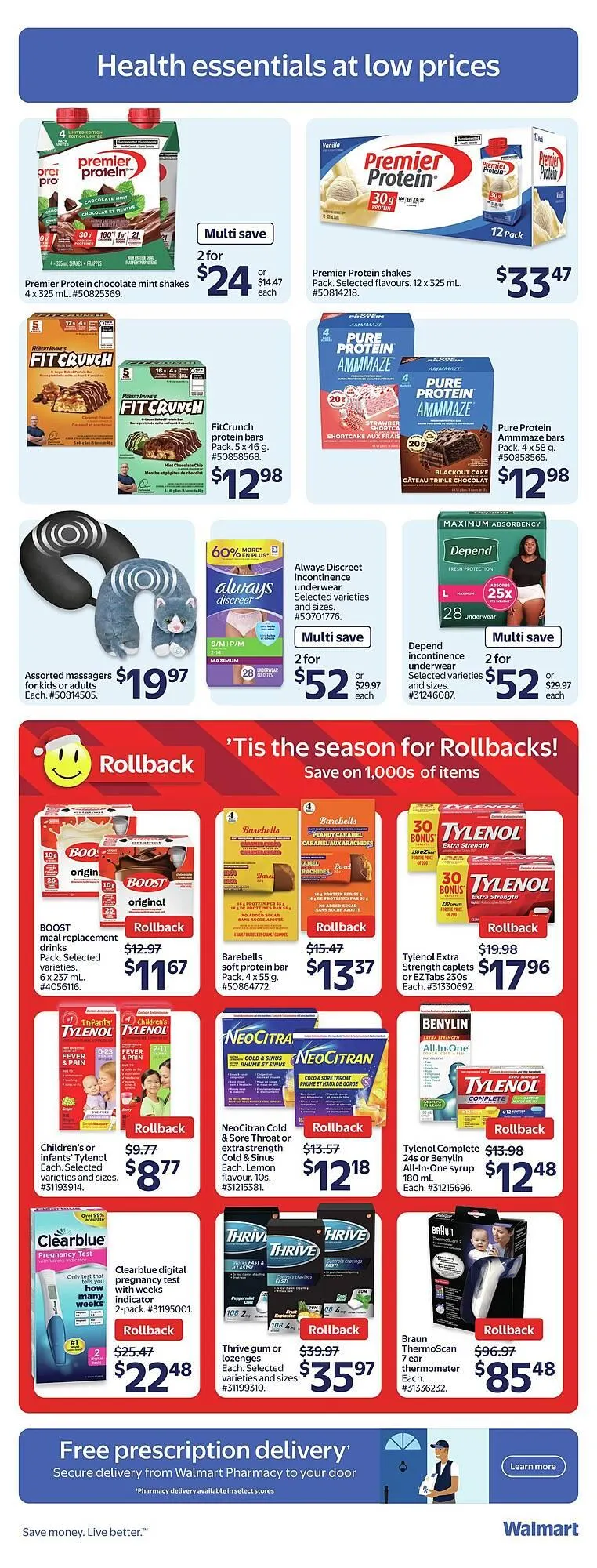 Walmart flyer from December 4 to December 10 2025 - flyer page 18