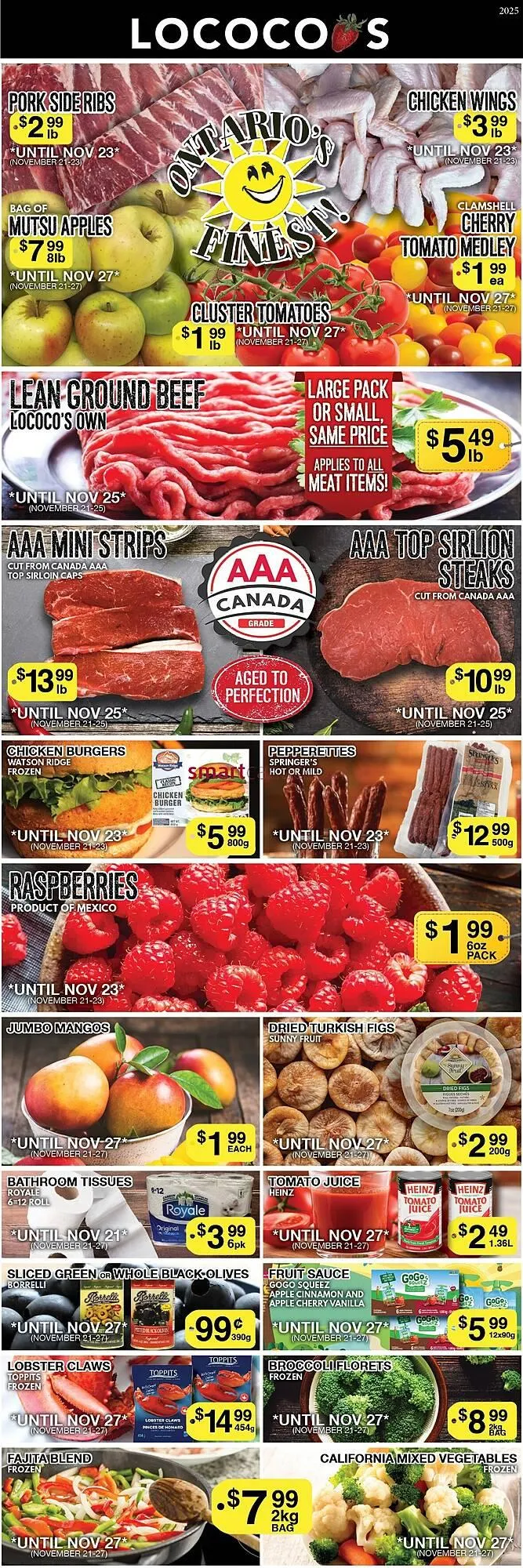 Lococo's flyer from November 21 to November 27 2025 - flyer page 1