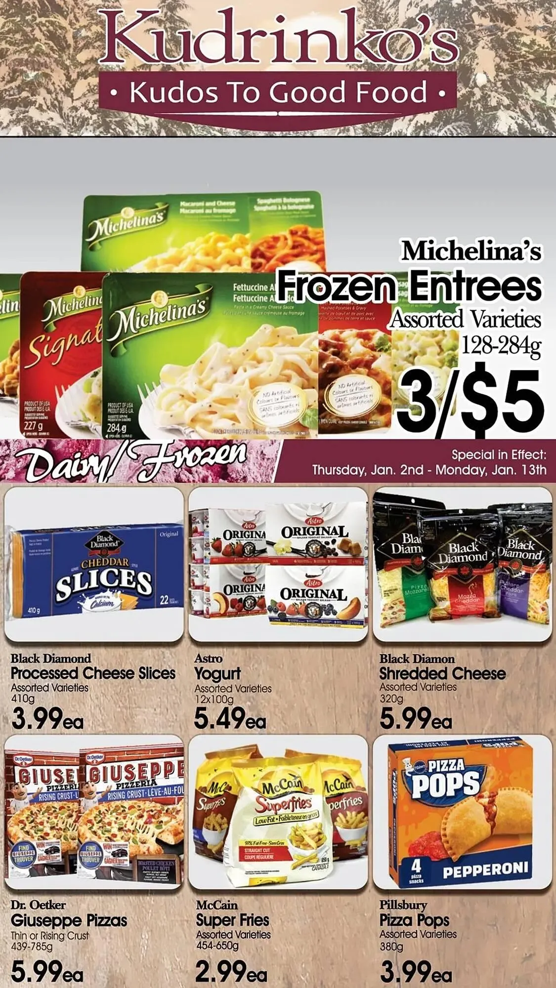 Kudrinko's flyer from January 2 to January 15 2025 - flyer page 6