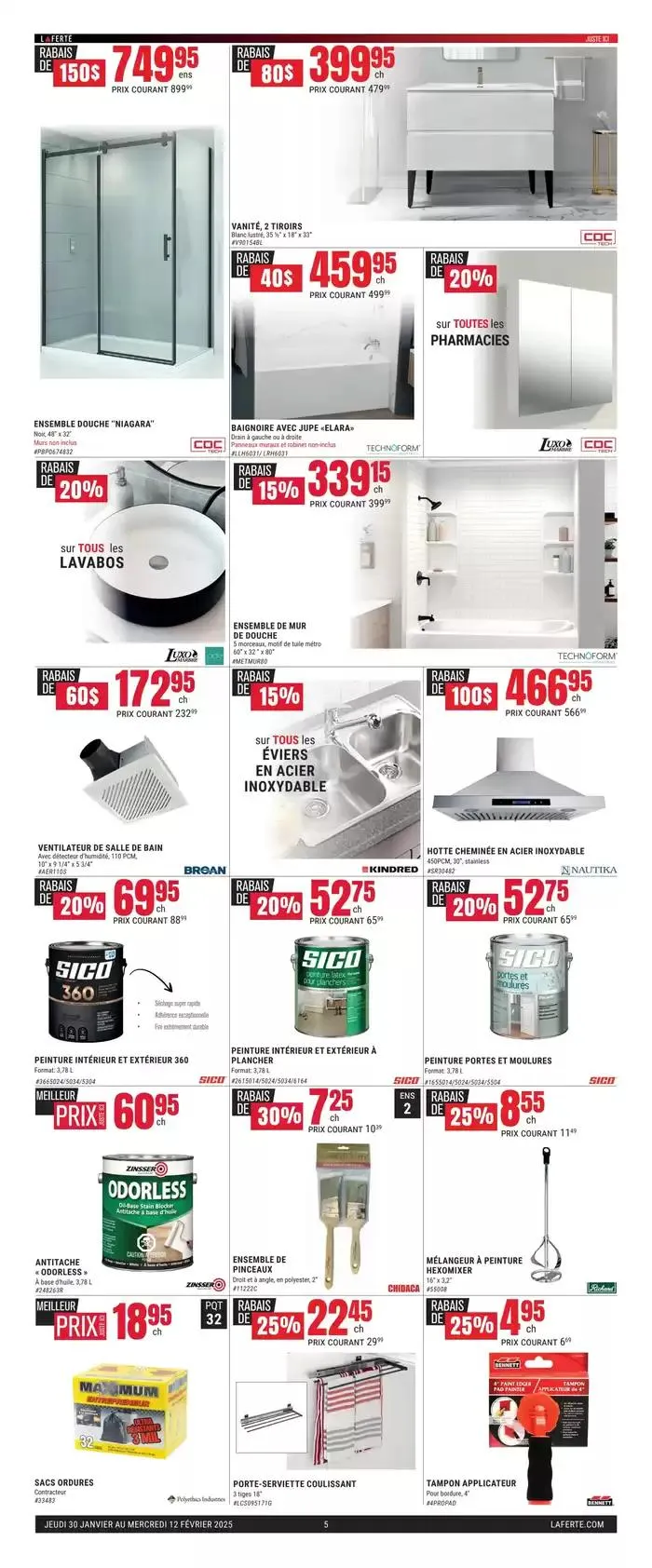 Les Speciaux De La Semaine from January 30 to February 12 2025 - flyer page 5