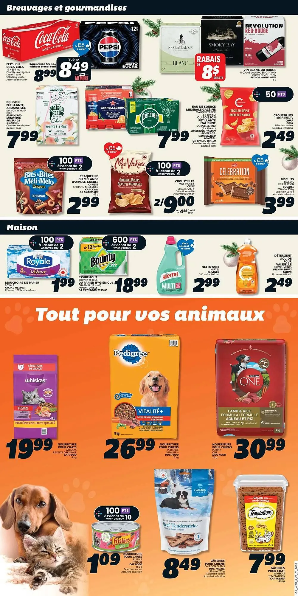 IGA flyer from January 1 to January 7 2026 - flyer page 10