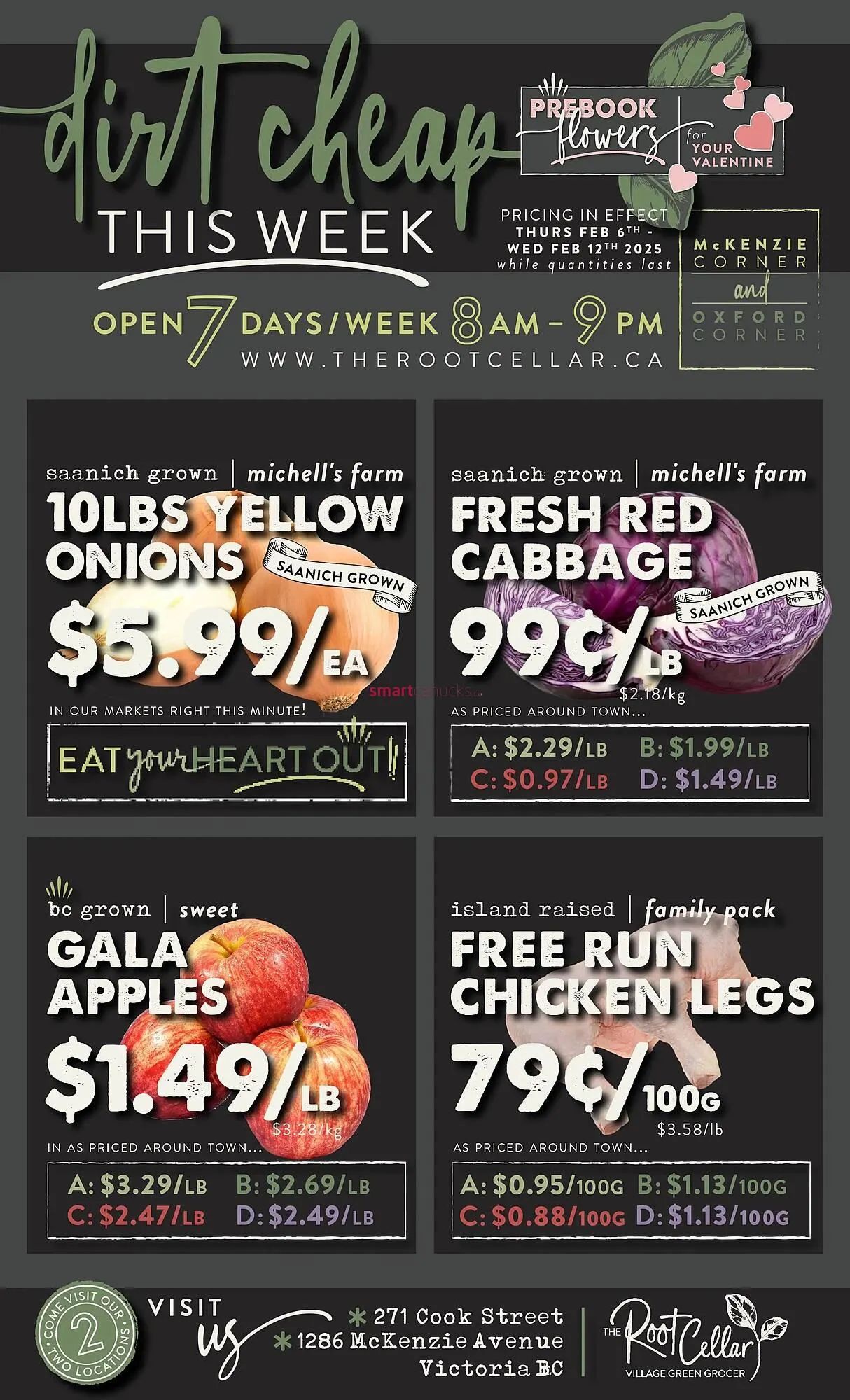 The Root Cellar flyer from February 6 to February 12 2025 - flyer page 1