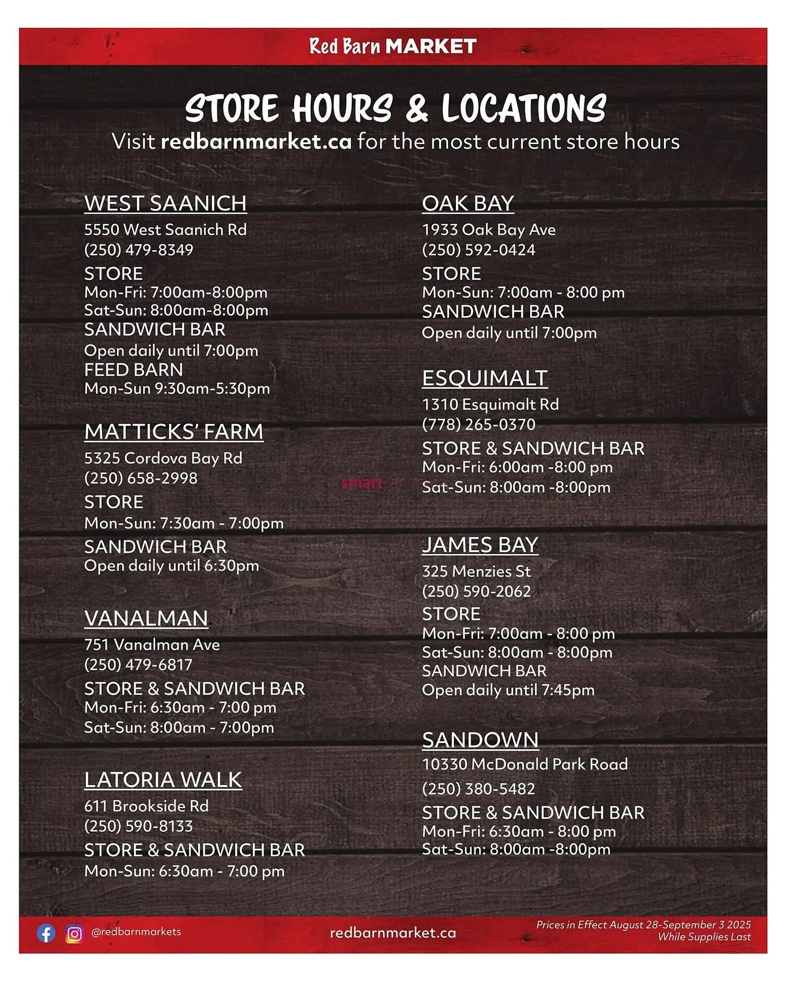 Red Barn Market flyer from August 28 to September 10 2025 - flyer page 11