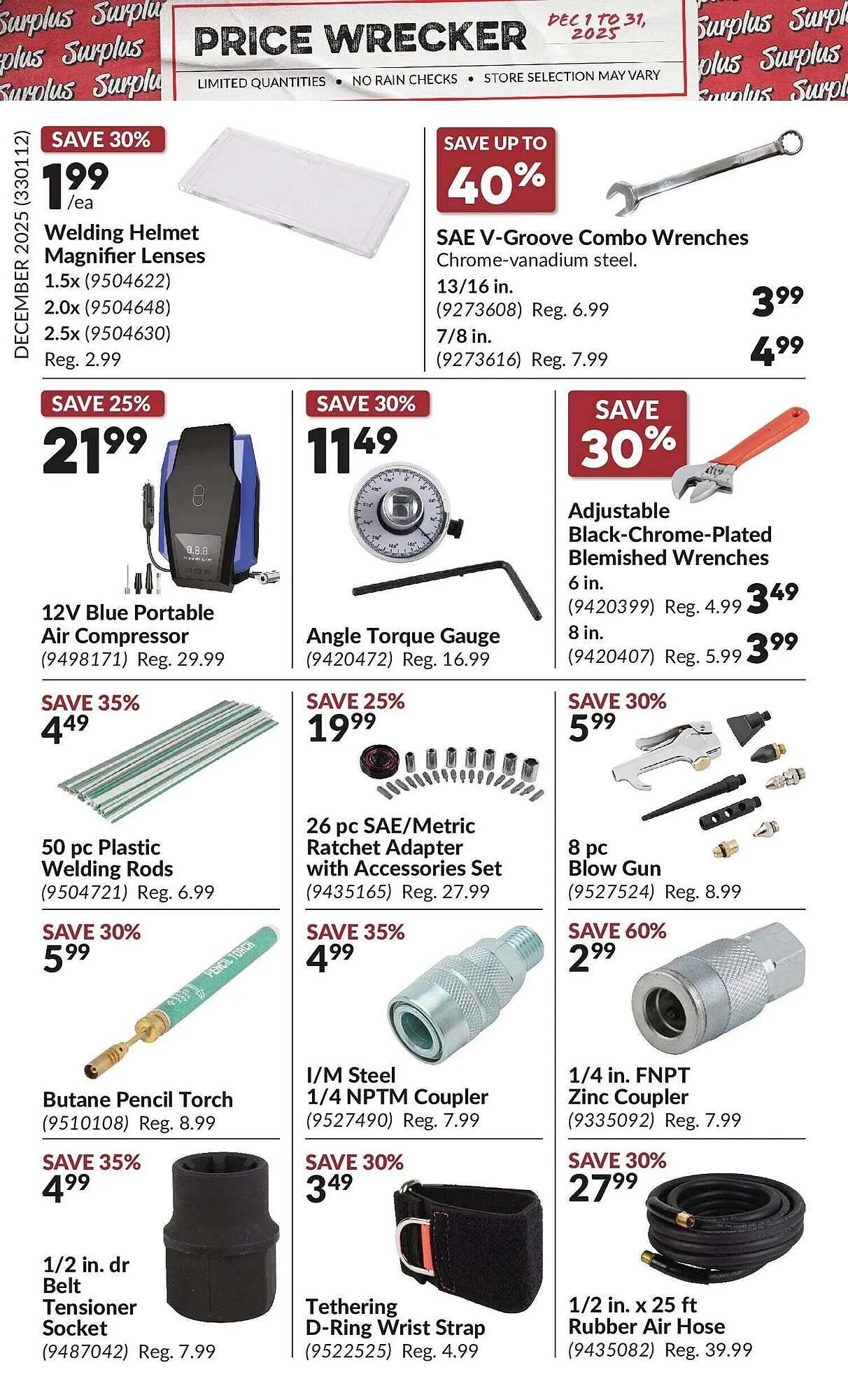 Princess Auto flyer from December 1 to January 1 2026 - flyer page 20