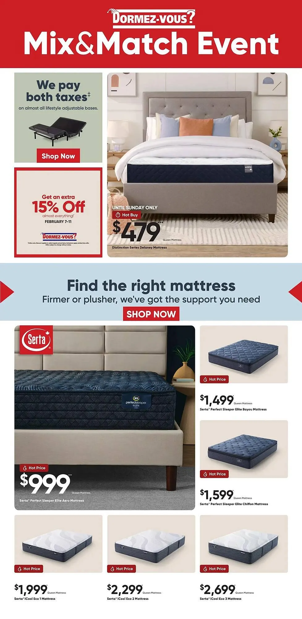 Dormez Vous flyer - 1