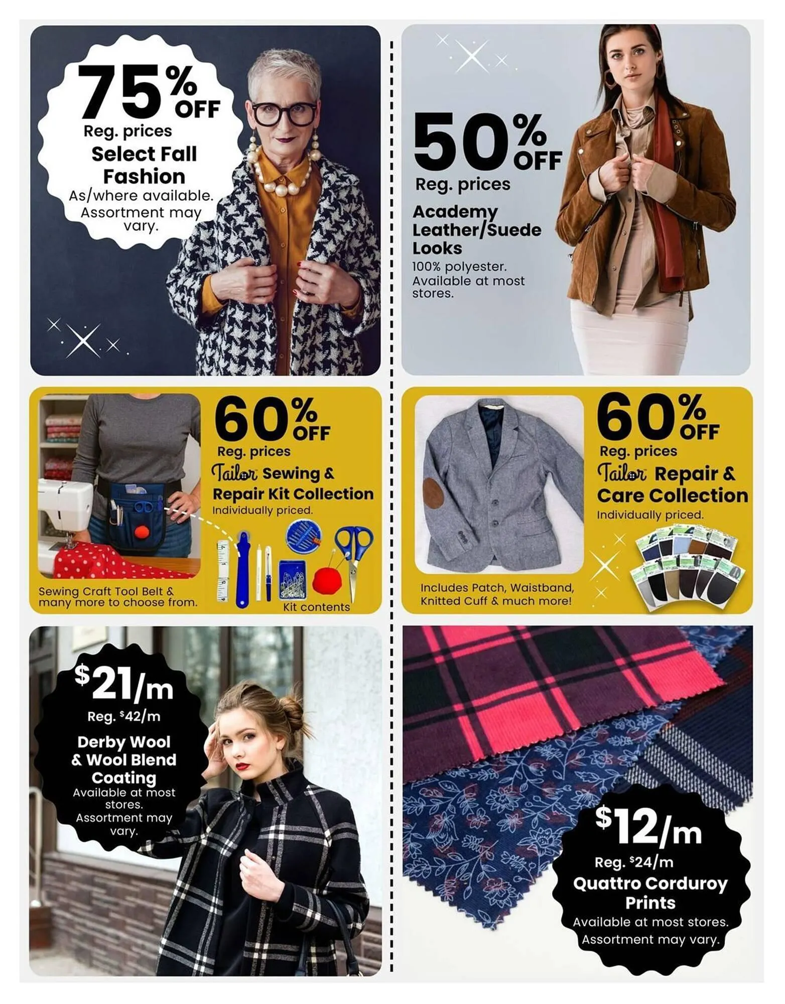 Fabricland flyer from November 1 to November 30 2025 - flyer page 5