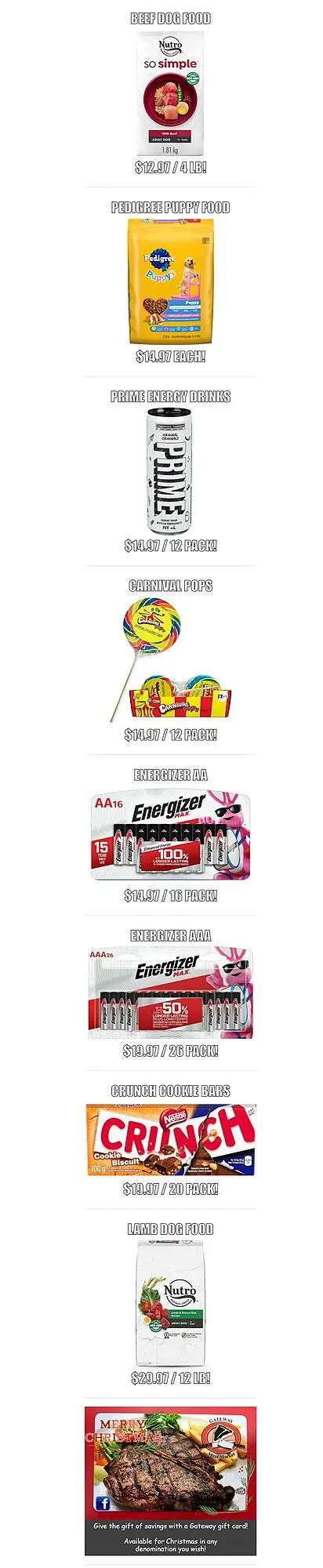 Grocery Gateway flyer from December 3 to December 9 2025 - flyer page 10