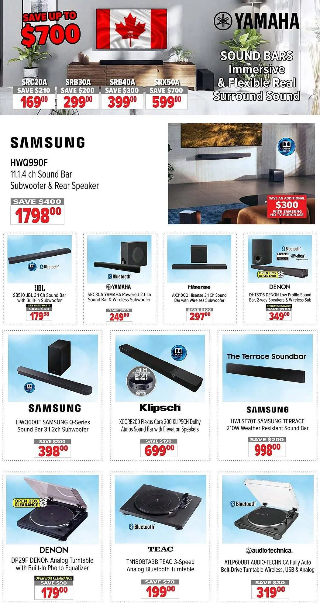 2001 Audio Video flyer from March 13 to March 19 2026 - flyer page 5