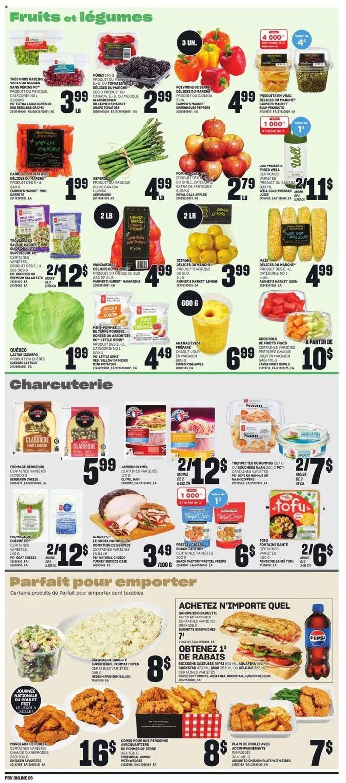 Provigo weekly flyer from July 4 to July 10 2024 - flyer page 10