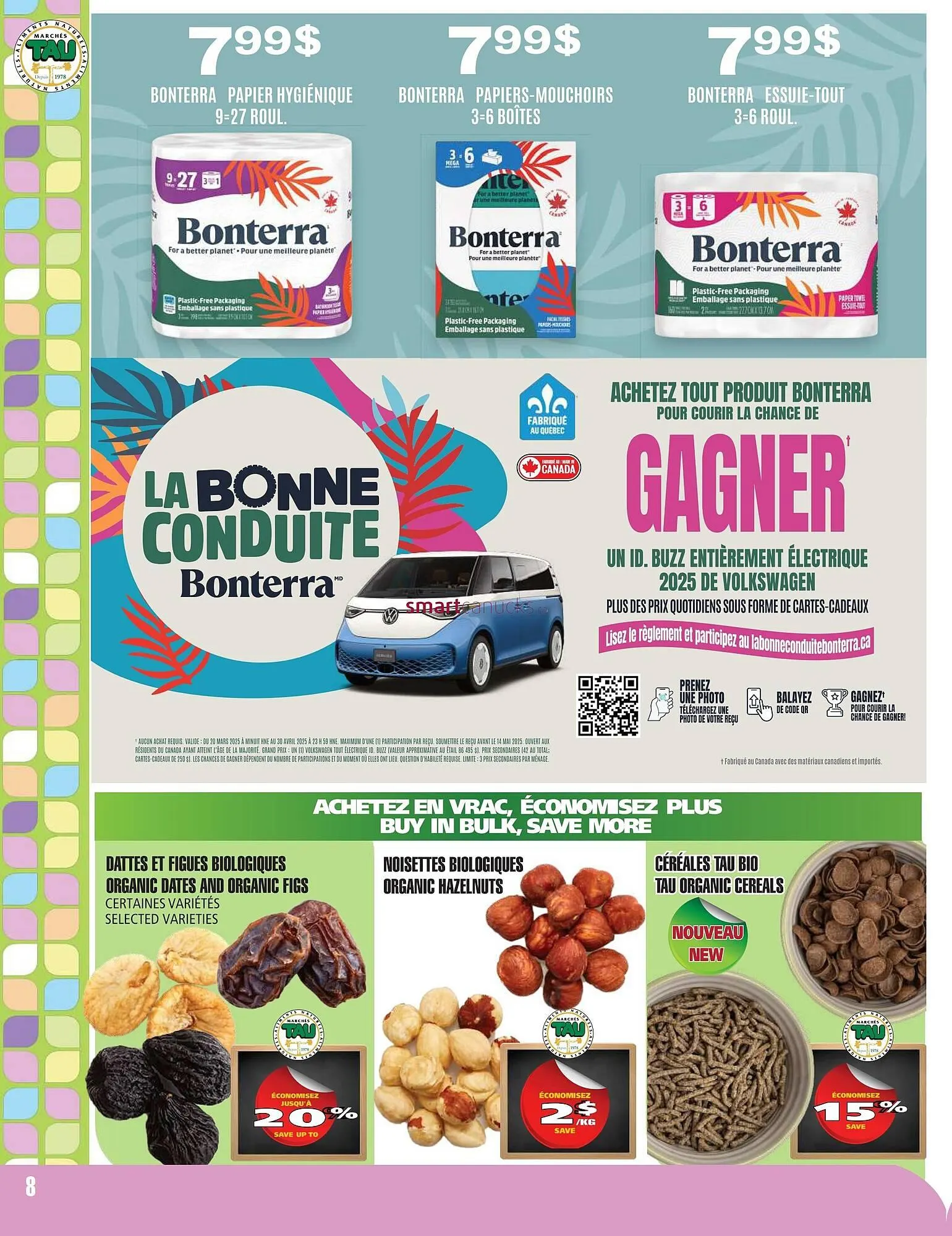 Marches Tau flyer from March 31 to April 13 2025 - flyer page 8