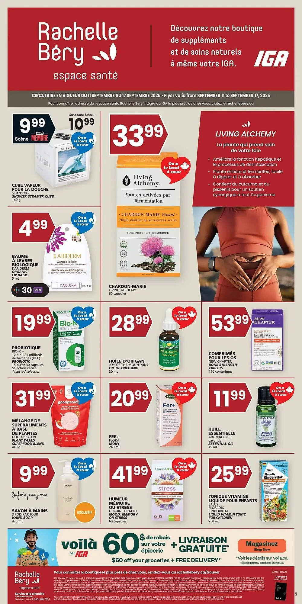 IGA flyer from September 11 to September 24 2025 - flyer page 15