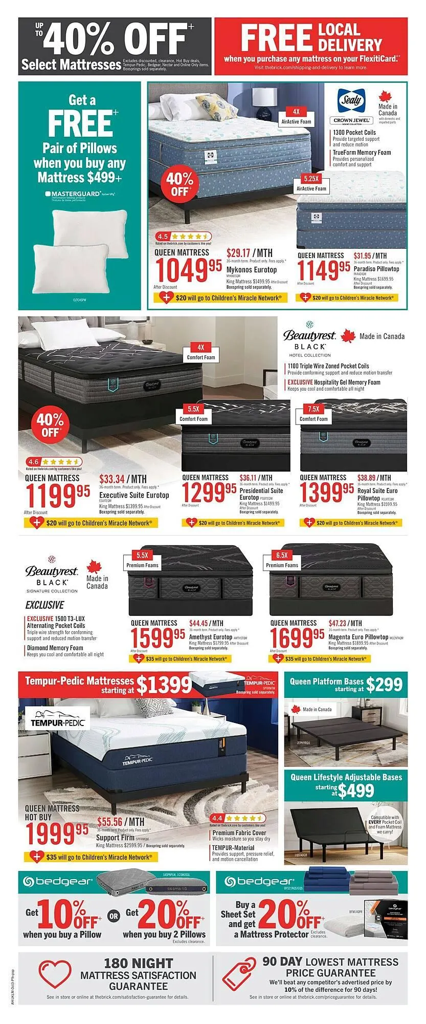 The Brick flyer from September 30 to October 9 2025 - flyer page 12