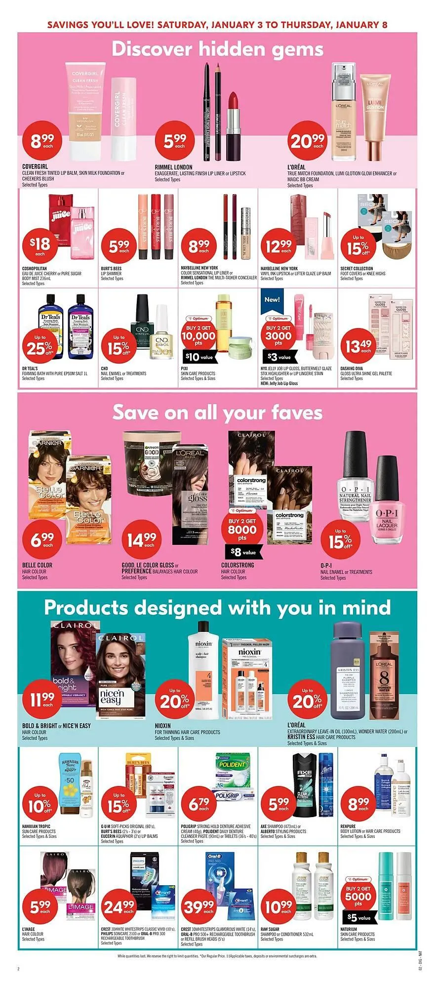 Shoppers Drug Mart flyer from January 3 to January 8 2026 - flyer page 19