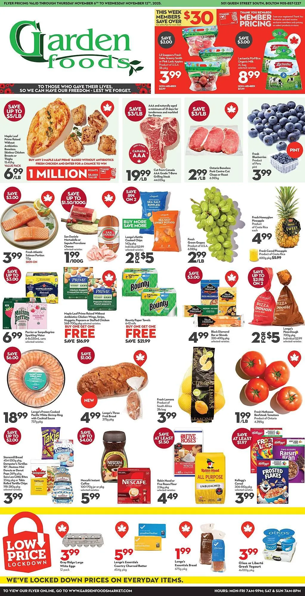 Garden Foods flyer from November 6 to November 12 2025 - flyer page 1
