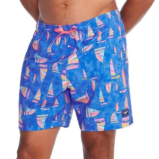 Men's Printed Redondo Edge 17" Volley Swim Trunk