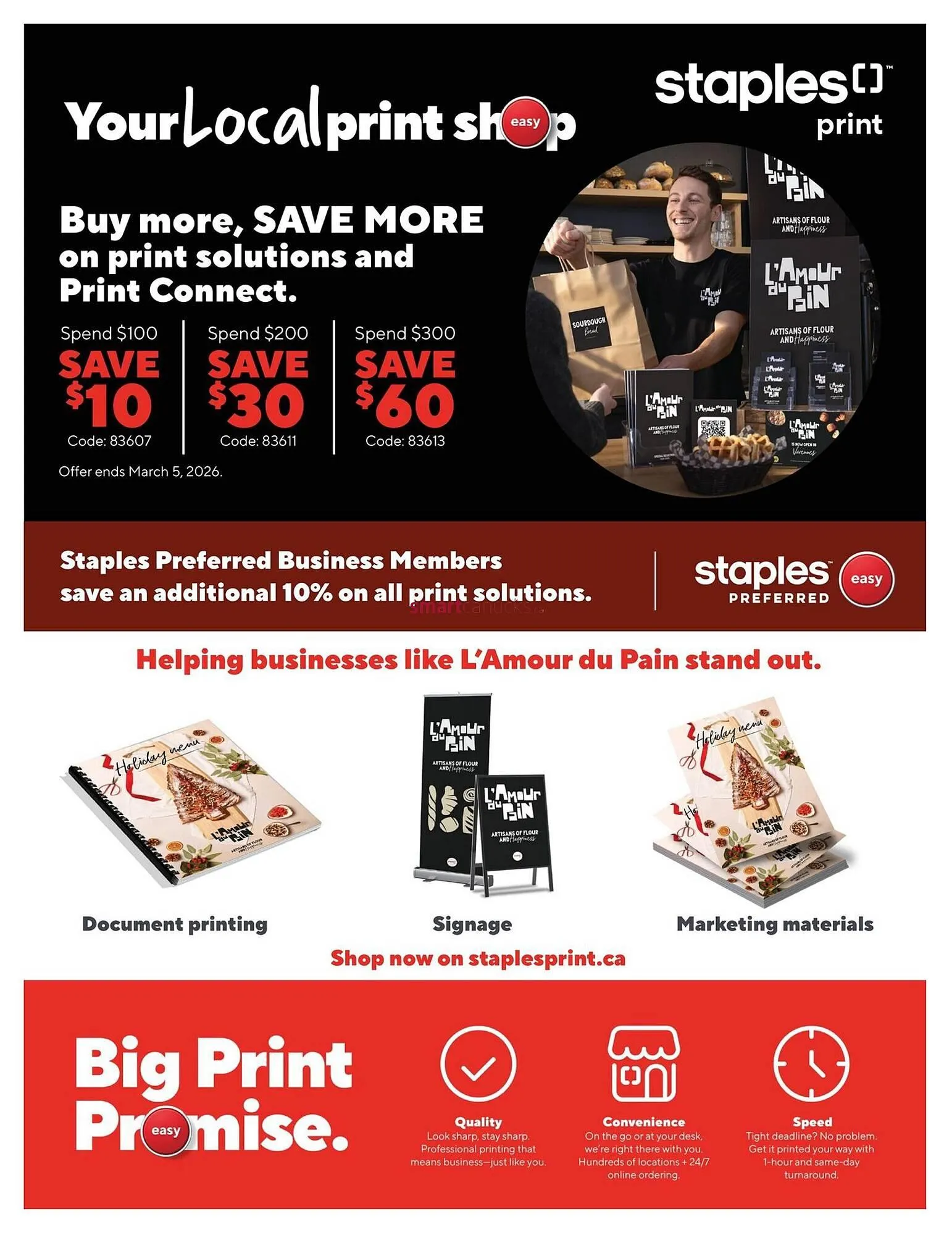 Staples flyer from February 6 to February 19 2026 - flyer page 17