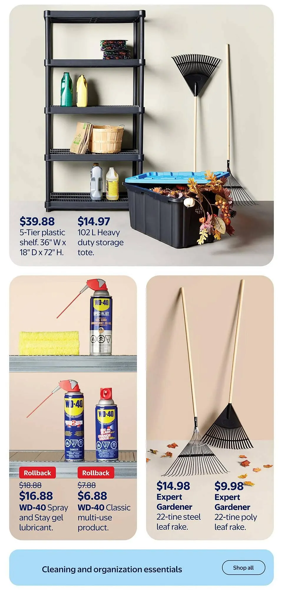 Walmart flyer from September 25 to October 22 2025 - flyer page 16