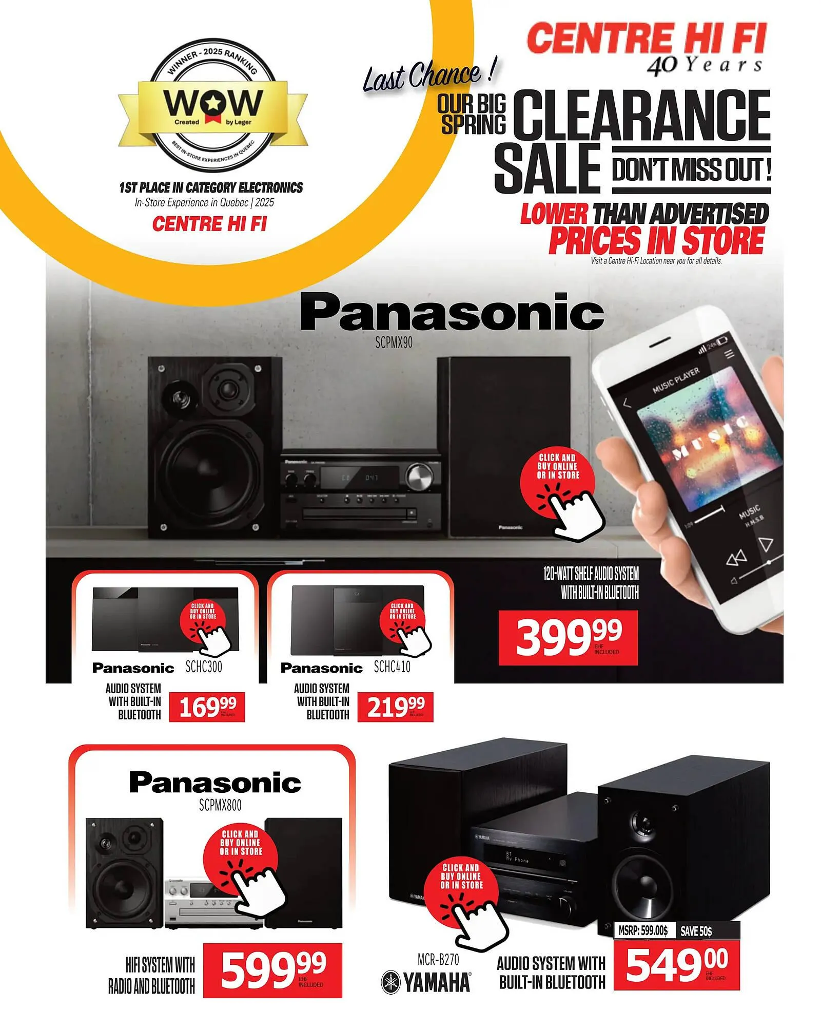 Centre Hi-Fi flyer from June 20 to June 26 2025 - flyer page 63