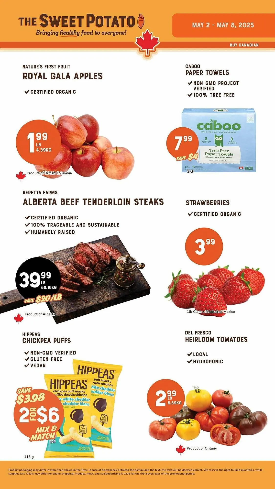 The Sweet Potato flyer - 1