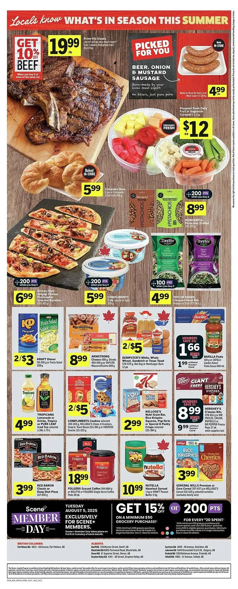 IGA flyer from August 1 to August 8 2025 - flyer page 2