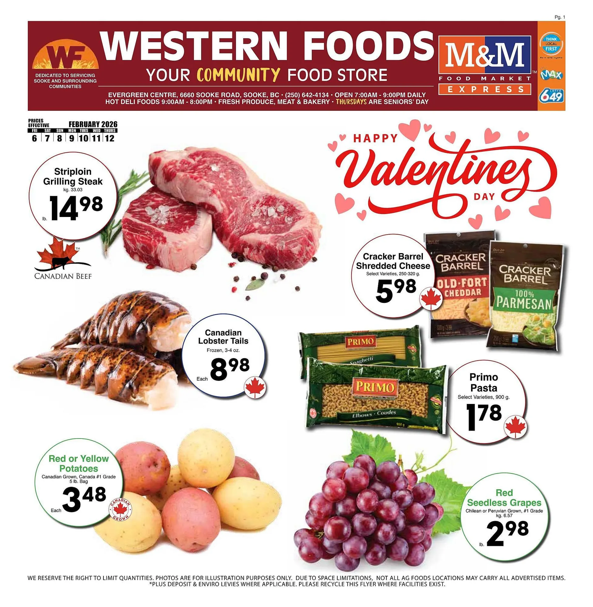 Western Foods flyer - 1