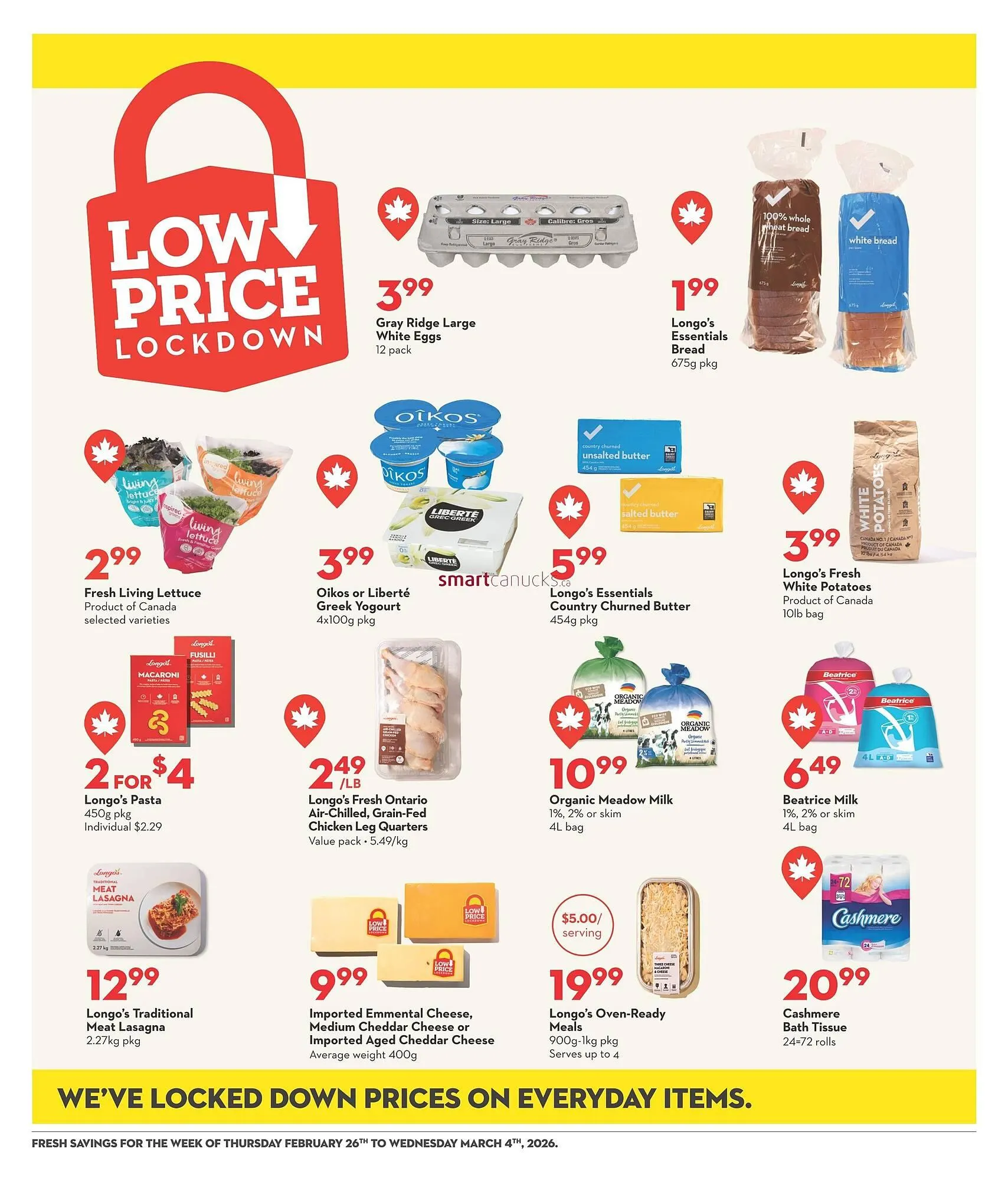 Longo's flyer from February 26 to March 4 2026 - flyer page 16