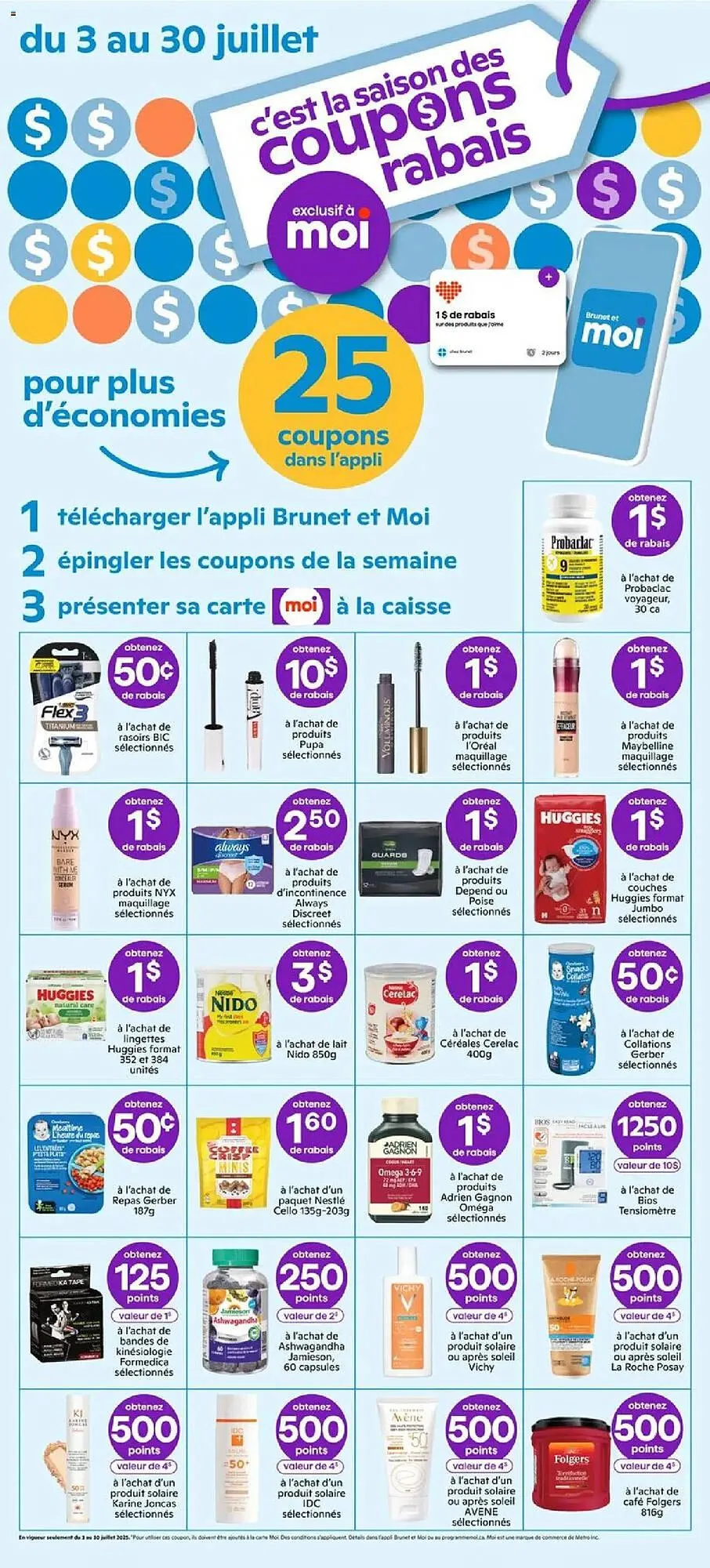 Brunet flyer from July 17 to July 23 2025 - flyer page 11