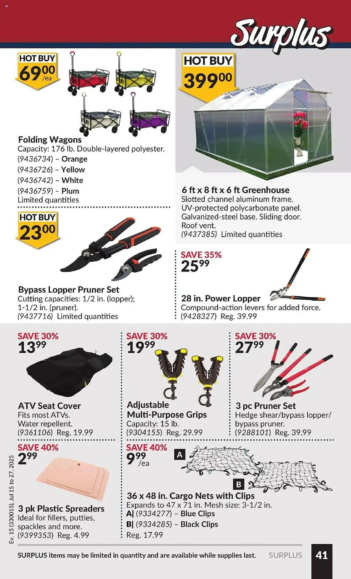Princess Auto flyer from July 15 to July 27 2025 - flyer page 47