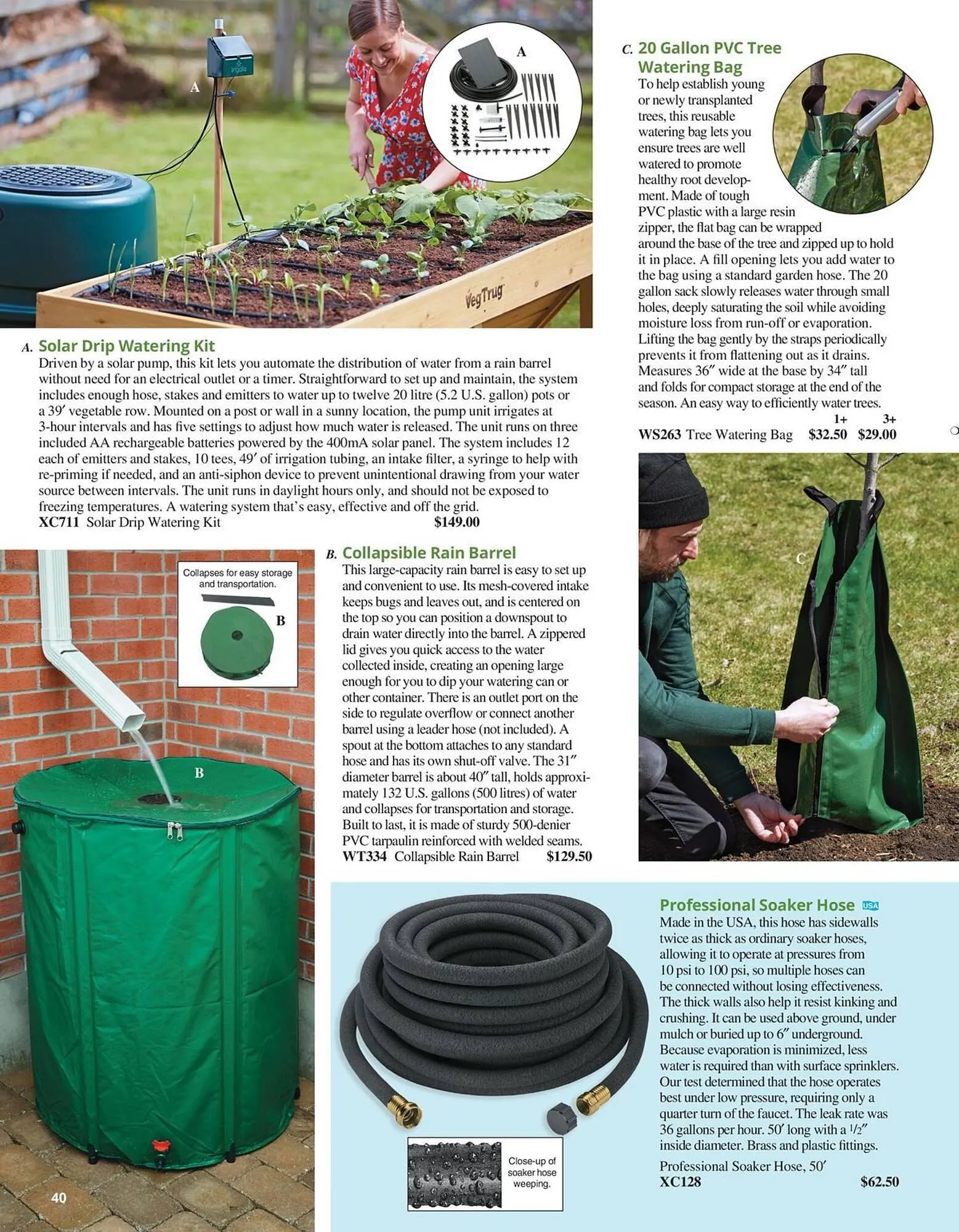 Lee Valley Tools flyer from July 8 to December 31 2025 - flyer page 40