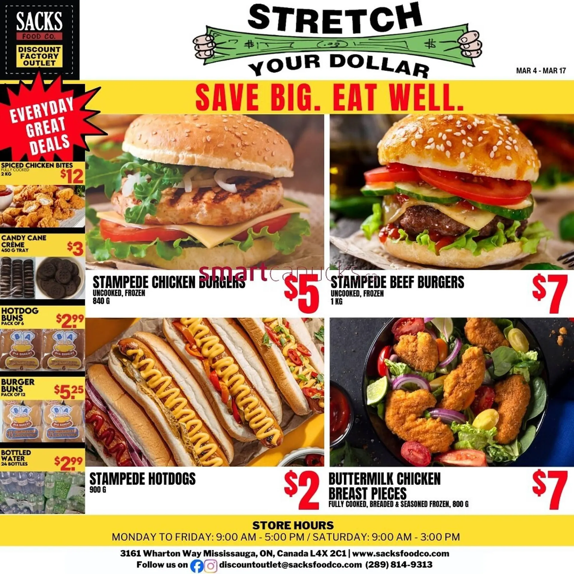 Sacks Food Co. flyer from March 4 to March 17 2026 - flyer page 1