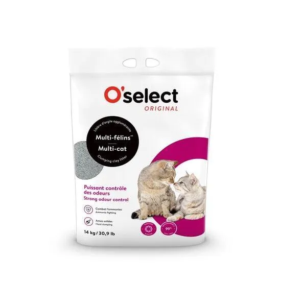 Multi-Cat Clumpling Clay Litter, 14 kg