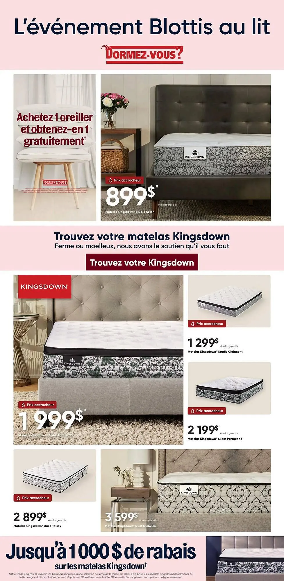 Dormez Vous flyer from January 7 to January 20 2026 - flyer page 1