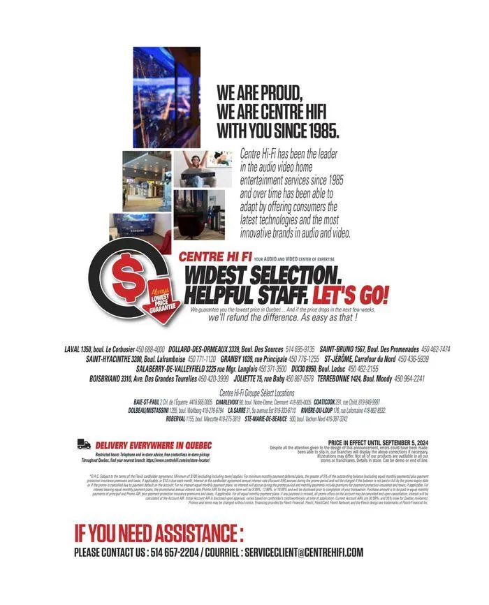 Weekly Flyer from August 30 to September 5 2024 - flyer page 36