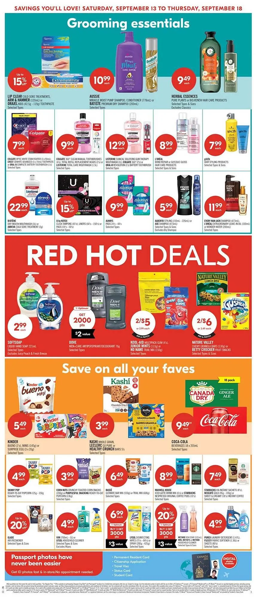 Shoppers Drug Mart flyer from September 13 to September 19 2025 - flyer page 9