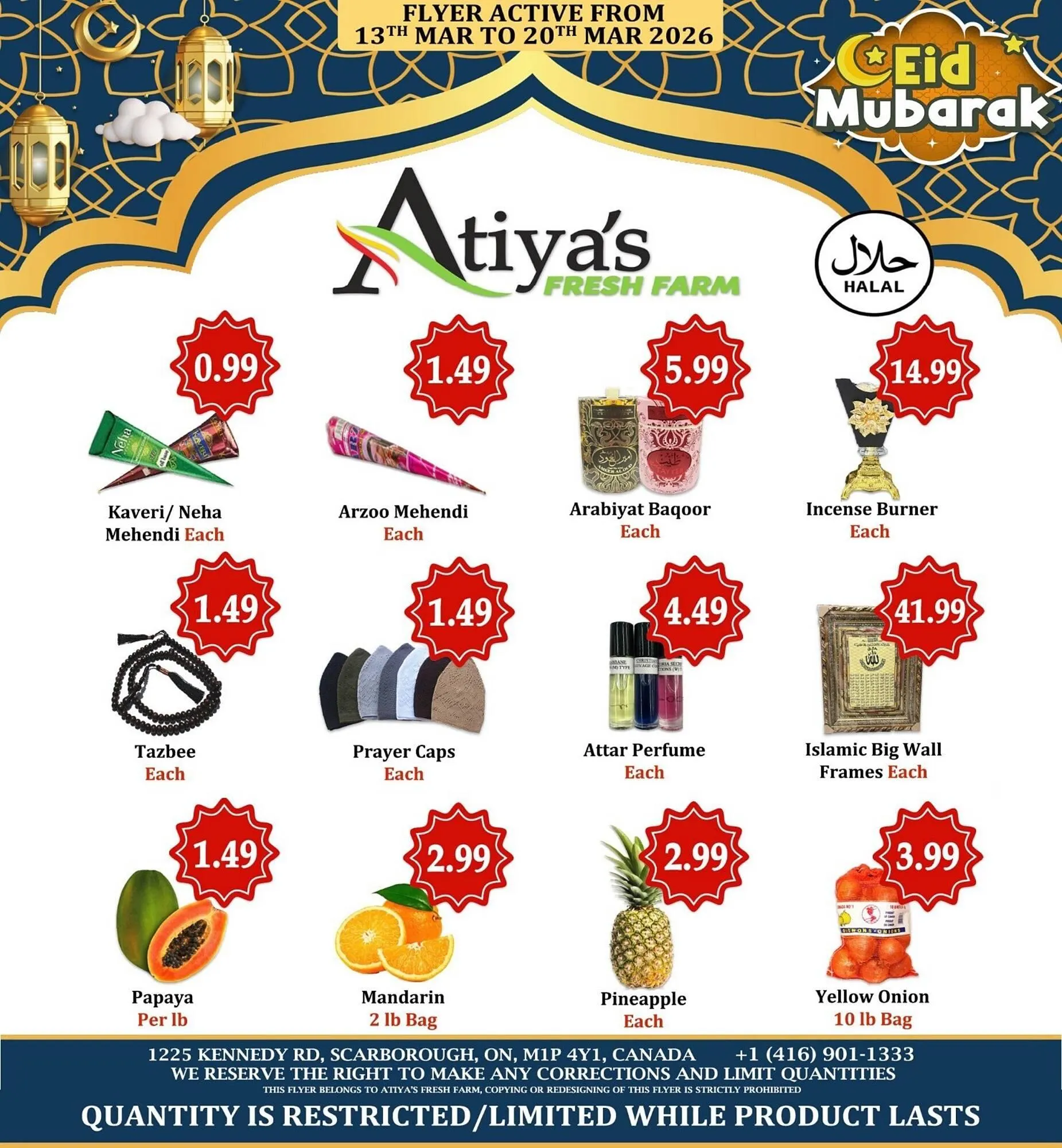 Atiya's Fresh Farm flyer from March 13 to March 20 2026 - flyer page 2