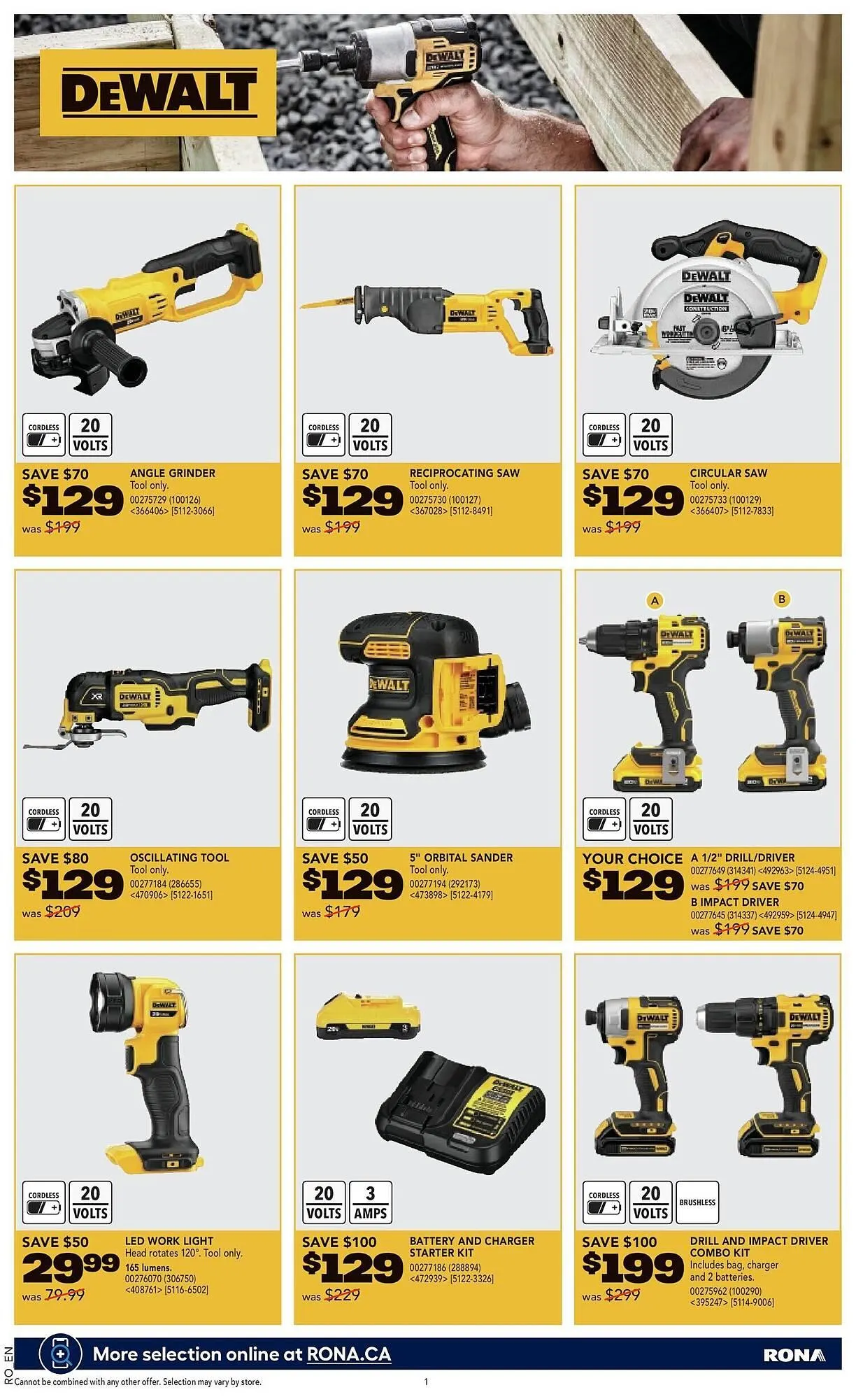 RONA flyer from May 8 to July 31 2025 - flyer page 2